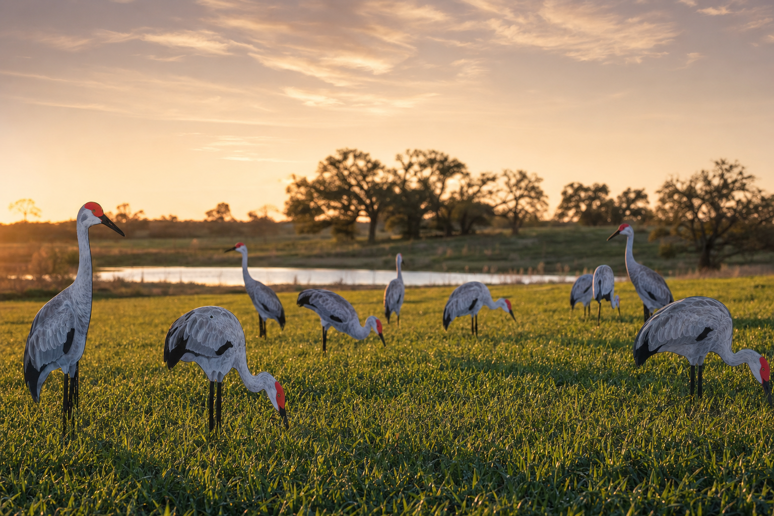 The Crane Call Decoys 2