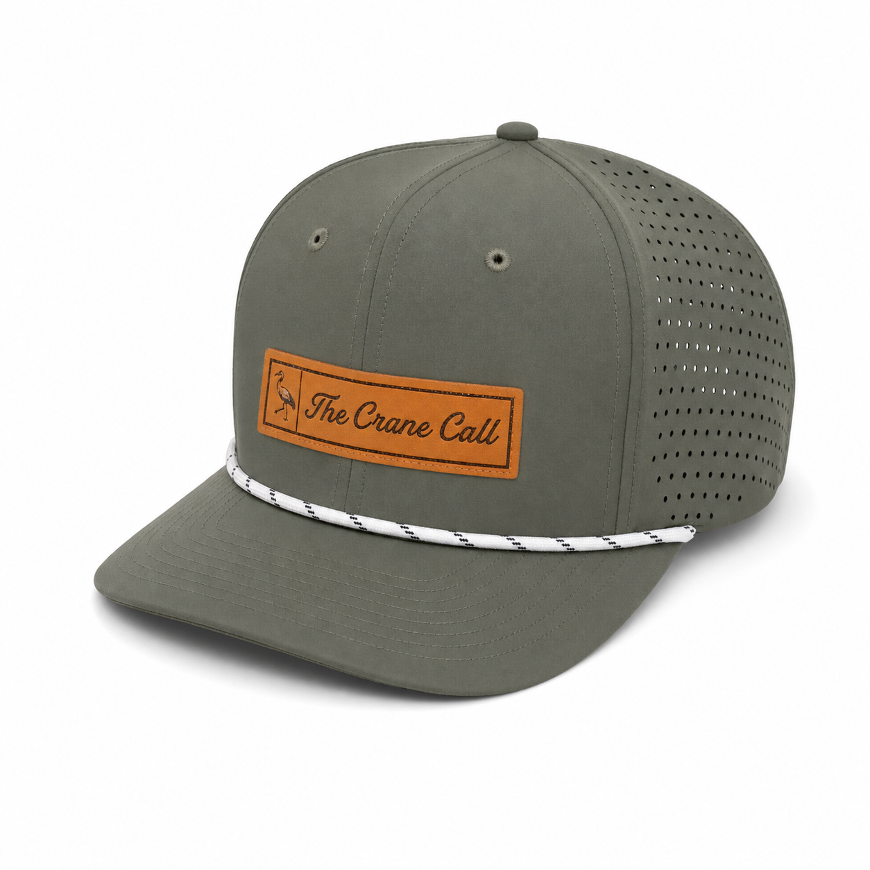 The Crane Call Hat - Leather Patch