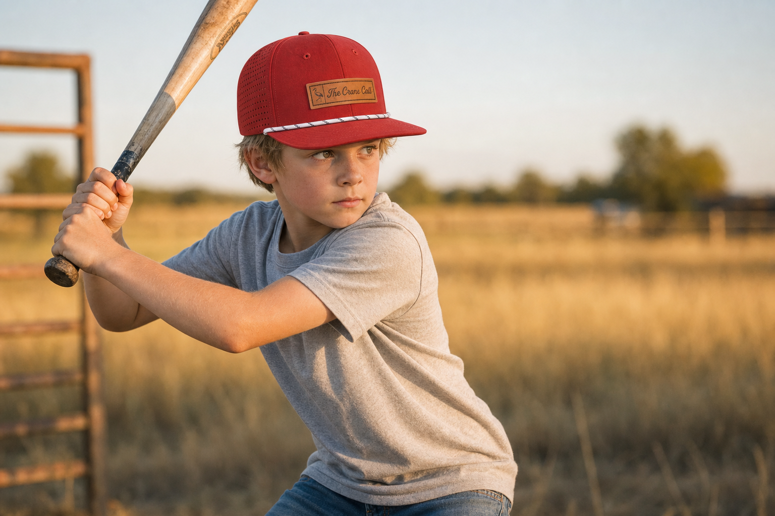 Crane Call Hat - Red - View 1