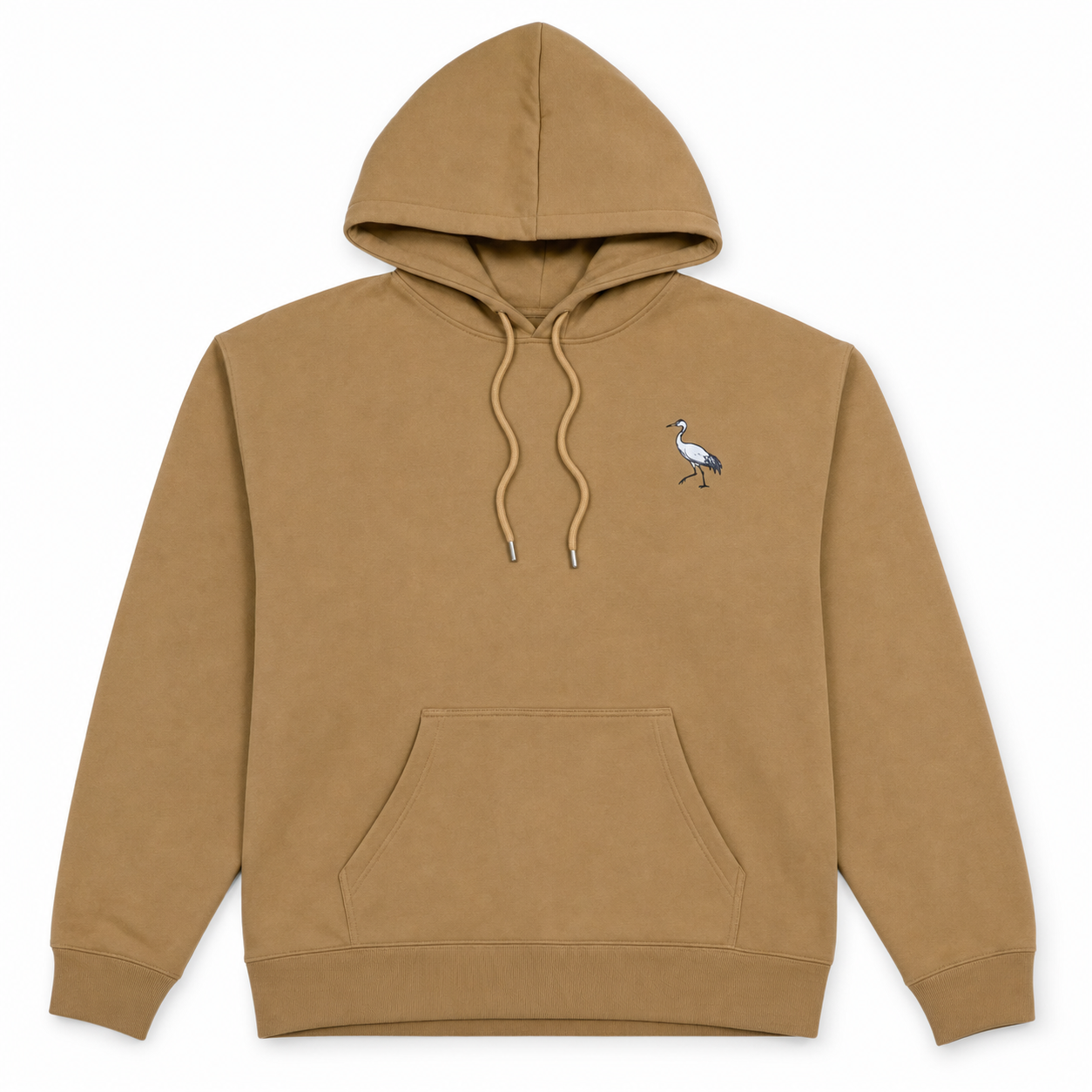 Women's Crane Hoodie - Brown